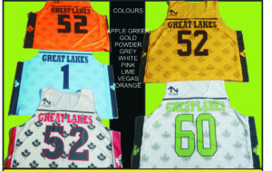 SUBLIMATED PINNIES COLOURS